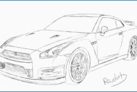 nissan gtr coloring pages