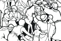 palm sunday coloring page pdf palm sunday coloring page pdf