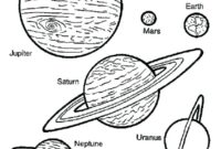 planets coloring pages pdf