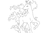 rapidash coloring page rapidash coloring page