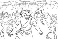 samson coloring sheet samson coloring sheet