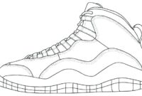 sneaker coloring pages sneaker coloring pages