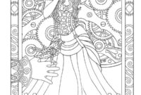 steampunk gothic coloring pages for adults steampunk gothic coloring pages for adults