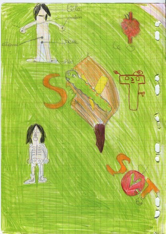 Page de garde des classeurs de 5° - svt