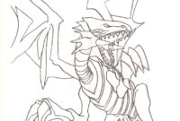 coloriage yu gi oh dragon blanc aux yeux bleus