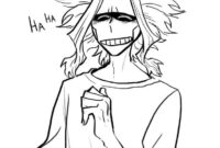 komiko dans my hero academia image a imprimer