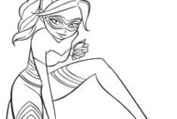 dessins de queen big dans miraculous a imprimer gratuit
