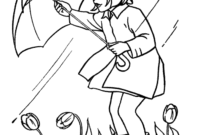 rainy day coloring pages printable