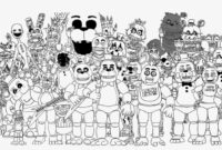 sister location fnaf coloring pages sister location fnaf coloring pages