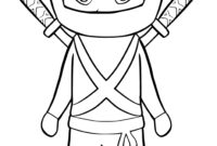 coloriage en ligne ninja