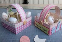 paniers de paques avec des lapins encequiconcerne paniers de paques avec des lapins encequiconcerne