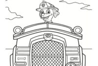 coloriage pat patrouille voiture