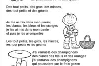 jai ramasse des champignons paroles jai ramasse des champignons paroles