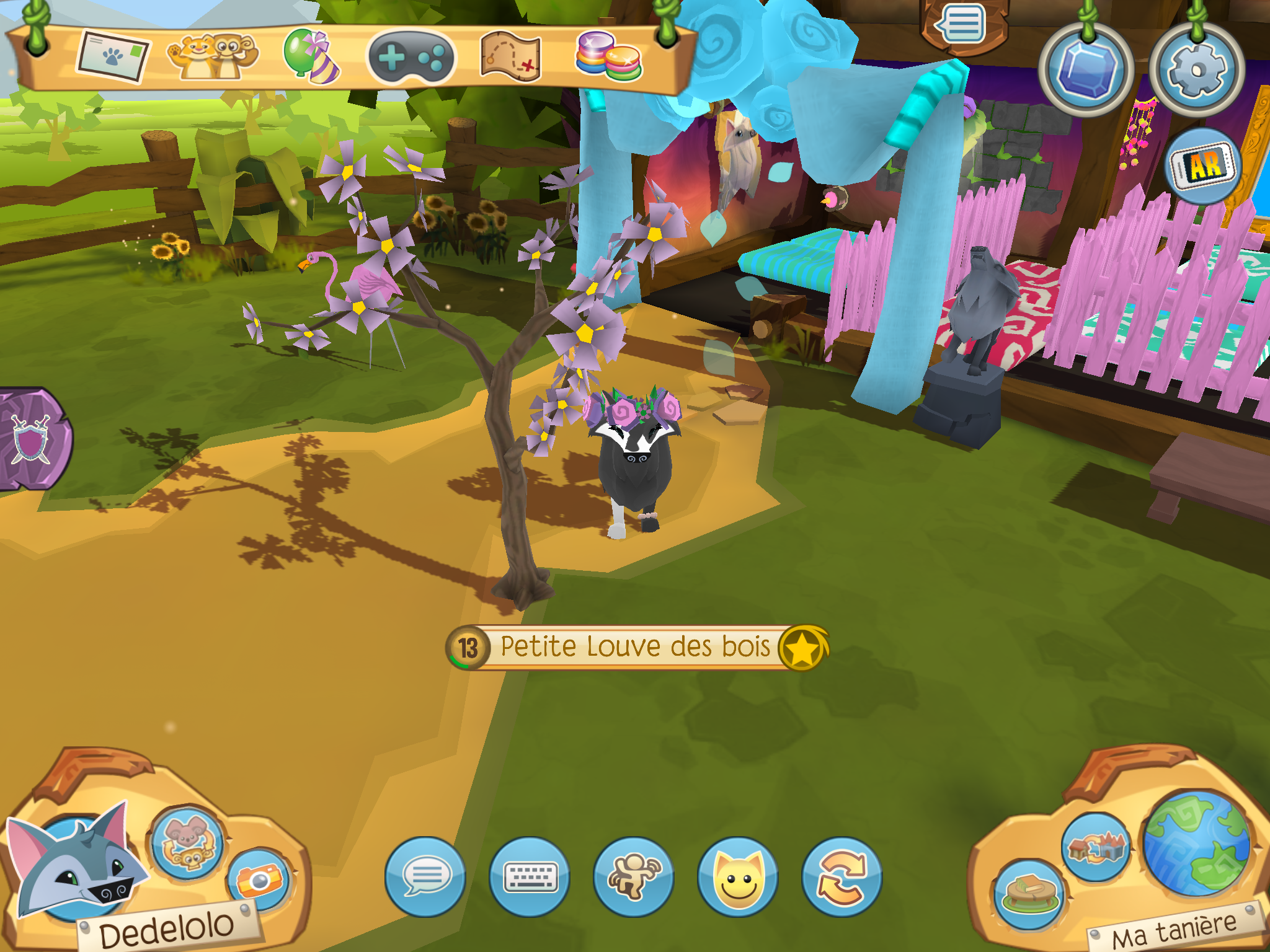 Ajoutez moi sur animal jam: Dedelolo