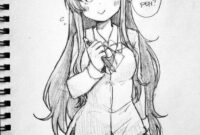 ddlc coloring pages ddlc coloring pages