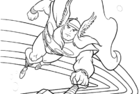 view coloriages thor pics