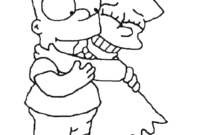simpson coloring page simpson coloring page