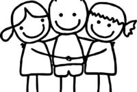 friends coloring pages for preschoolers