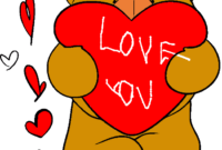 ours a imprime avec coeur