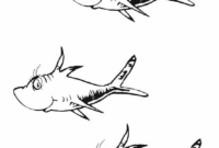 dr seuss one fish two fish coloring pages dr seuss one fish two fish coloring pages