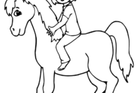 coloriage cavaliere