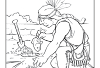 squanto coloring page