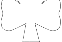 free shamrock template free shamrock template