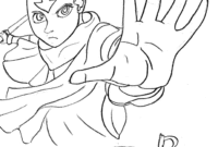 coloring page avatar coloring page avatar
