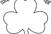 clover coloring pages