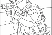 soldier coloring pages pdf