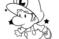 luigi coloring page luigi coloring page