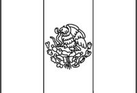 coloring page of mexican flag coloring page of mexican flag