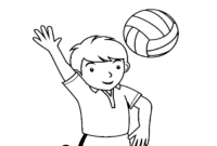 volleyball coloring pages for adults volleyball coloring pages for adults