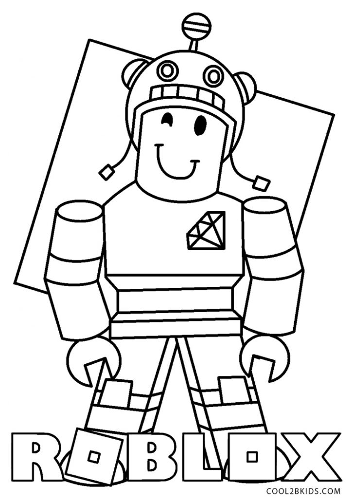 Coloriages - Roblox - Coloriages Gratuits à Imprimer