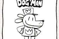dog man coloring pages dog man coloring pages