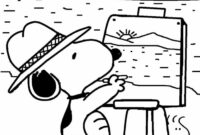 snoopy coloring pages snoopy coloring pages