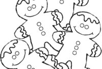 gingerbread coloring pages
