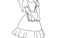 encanto coloring page isabela encanto coloring page isabela