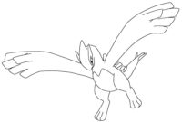 lugia coloring pages