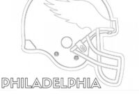 philadelphia eagles coloring page