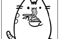 pusheen color pusheen color