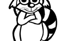 racoon coloring sheet racoon coloring sheet