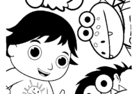 ryans world coloring pages ryans world coloring pages