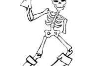 skeleton pictures to color skeleton pictures to color