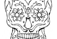 coloring skulls coloring skulls