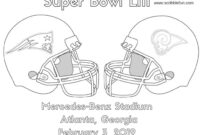 coloring pages super bowl
