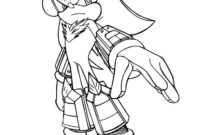 shadow sonic the hedgehog coloring pages