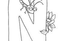 letter n coloring pages letter n coloring pages