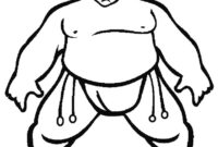 wrestling coloring page
