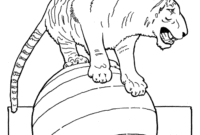 circus animals coloring pages circus animals coloring pages